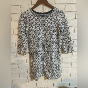 GAP KIDS XL (12) girls Geometric Diamond Dress. Shift Dress. EUC no flaws